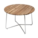 Grythyttan Stålmöbler 9A spisebord Teak o100 cm