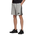 adidas Herren Sportswear Future Icons 3-Streifen Shorts, Medium Grey Heather, XL