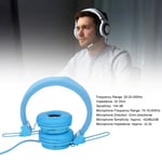 Headphone With Microphone Adjustable Headband Foldable Headset With Microphone