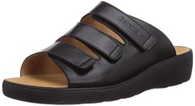 Ganter SELINA, Weite F, Chaussures de Claquettes femme, Noir (schwarz 0100), Taille 43