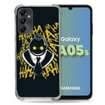 Cokitec Coque Renforcée pour Samsung Galaxy A05S Manga Assassination Classroom Kuro Noir