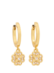 kate spade new york Bloom Cubic Zirconia Drop Earrings