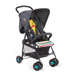 Hauck Poussette Compacte Citadine Sport - Ultra Légère Seulement 5,9 kg, Pliable et Inclinable, Jusqu'à 15 kg, Capote Pare-Soleil, Grand Panier, Winnie l'Ourson