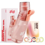 AIR UP® water bottle Gen2 original starter set with pods in 5 flavours I 600ml drinking bottle with sugar-free flavouring I dishwasher-safe, BPA-free I in Poppy Red