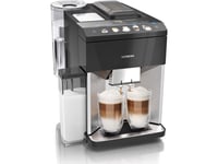 Siemens EQ.500 TQ507R03, Espressomaskin, 1,7 l, Kaffebönor, Malat kaffe, Inbyggd kvarn, Svart, Rostfritt stål