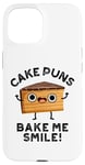 iPhone 15 Cake Puns Bake Me Smile Funny Food Pun Case