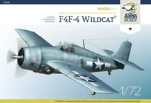 Arma Hobby 70048 F4F-4 Wildcat Kit Aircraft Scale 1/72 Hobby Plastic Kit NEW