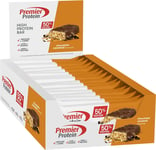 Premier Protein High Protein Bar Chocolate Caramel 16x40g - High Protein Low +