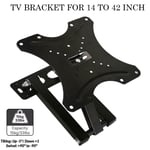 TV Bracket Slim Wall Mount 10 14 22 26 27 30 32 38 42 " SAMSUNG LG SONY TOSHIBA