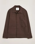 NN07 Olav Pocket Overshirt Demitasse Brown