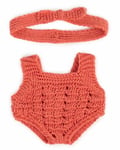 Miniland: Baby Doll Clothing - Knitted Rompers & Headband (21cm)