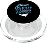 Every Time I Slip Into The Ocean Marine World Marine Biology PopSockets PopGrip for MagSafe