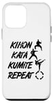 Coque pour iPhone 12 mini Karate Pillars Martial Artist