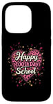 Coque pour iPhone 14 Pro Happy One Hundred Day School for a Teacher and Kids