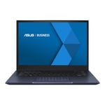 ASUS ExpertBook B7 Flip B7402FBA-LA0349X - Conception inclinable Intel Core i5 1240P / jusqu'à 4.4 GHz vPro Essentials Win 11 Pro Carte graphique Iris Xe 16 Go RAM 512 SSD NVMe 14" IPS écran tactile Private View 1920 x 1200 Ethernet, Fast Gigabit IEEE 802.11b, 802.11a, 802.11g, 802.11n, 802.11ac, Bluetooth 5.2, 802.11ax (Wi-Fi 6E) Wi-Fi 6E 5G noir étoilé