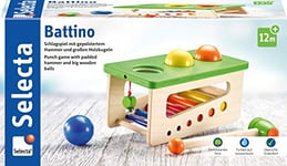 Selecta 62017 Battino, Jeu du marteau, en bois, 22 Cm