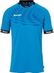 Kempa Wave 26 Shirt Tee Shirt t-Shirt de Sport à Manches Courtes Vetement Fonctionnel Handball Gym Jogging Running Maillot Homme , Bleu Kempa/Bleu Roi, XXL