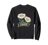 Cute Daisy Flowers for Spring and Summer Sweatshirt