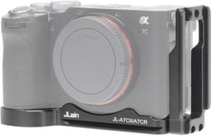 Plaque de dégagement rapide d'angle en L pour appareil photo Sony Alpha A7CR (ILCE-7CR), A7CII (ILCE-7CM2), pour DJI Ronin RS2/RSC2/RS3/RS3 Pro/Mini stabilisateur Arca Swiss