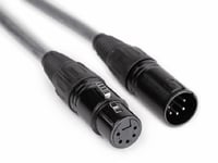 DMX-cable 5-pin XLR 2m