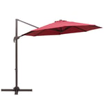 Outdoor Market Patio Umbrella with Crank, Tilt, and 8 Ribs