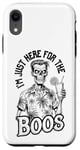 iPhone XR Summerween I'm Just Here For The Boos Funny Zombie Cocktail Case