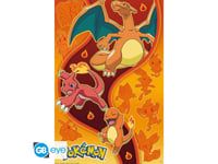 Poster - Pokémon - Type Feu - 91.5 x 61 cm - GB eye