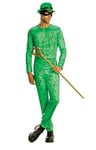 Rubie's 887104 Official The Riddler Batman Villain Costume, Adult, X-Large XL