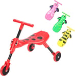 Scuttlebug Foldable Ride-On Tricycle Develop Toddler’S Balance and Motor Skills