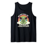 Cthulhu Mythos Quote, Retro Yoga Cthulhu Tank Top