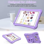 Light Purple Light Purple Eva Tablet Case Yhteensopiva Ipad 10.2 2019 / 2020 / 2021 Kanssa