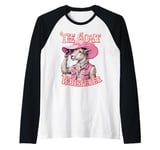 The Goat Whisperer Goat Lover Cute Cowgirl Country Farm Girl Raglan Baseball Tee