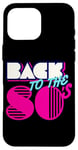 Coque pour iPhone 16 Pro Max Cool Back to 80's, vintage rétro 80's Outfit Graphic Design