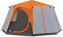 Coleman Cortes Tente chapiteau octogonale Orange