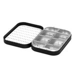 Douglas Metal Wheatley Fly Box 4'' Dual Foam / 8 compartments