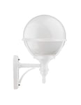 Cristher CLIC-CLAC GLOBO Ballon avec bras 2 positions clic-clac e-27 Blanc