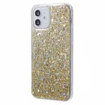 Nordic Covers iPhone 12/iPhone 12 Pro Kuori Sparkle Series Citrine Gold