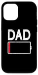 iPhone 12/12 Pro Tired Dad Weak Phone Battery Empty Daddy Papa Father's Day Case