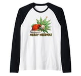 Merry Weedmas - High Spirits for the Holidays Raglan Baseball Tee