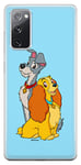 ERT GROUP Coque de téléphone Portable pour Samsung S20 FE / S20 FE 5G Original et sous Licence Officielle Disney Motif Lady and The Tramp 003 adapté à la Forme du téléphone Portable, Coque en TPU