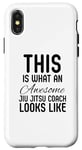 Coque pour iPhone X/XS Un entraîneur de Jiu Jitsu génial ressemble à ce qui est un