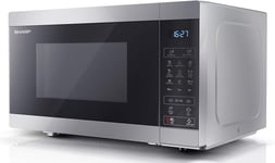 YC-MG81U-S 28 Litre 900W Digital Microwave with 1100W Grill, 11 Power Levels, EC