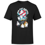 Ghostbusters Mini-Puft Mayhem Men's T-Shirt - Black - 5XL