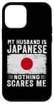 iPhone 12 mini My Husband Is Japanese Nothing Scares Me Wife Case