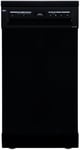 Bush DWSLE96B Slimline Dishwasher - Black