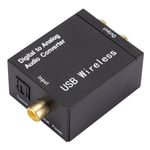 USB Digital Optical Coaxial Toslink To Analog RCA L/R Audio Adapter Converter