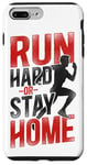 iPhone 7 Plus/8 Plus Running Runner Half Marathon Vintage Run Hard Or Stay Home Case