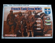 1 grappe de figurines au 1/72. ORION 72064, Equipage Char Français WW2.