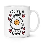 You're A Good Egg 10oz Mug Cup Love Valentines Day Dad Well Done Thank You