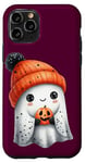 Coque pour iPhone 11 Pro Ghost Halloween Spooky Boo Automne Halloween Fantôme mignon